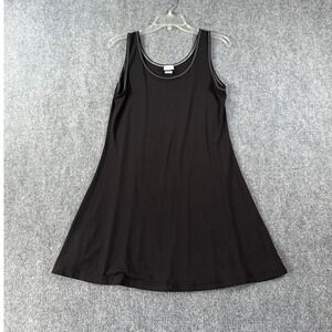 Dream Beach Black‎ Sleeveless Dress Womens Size S Summer Casual Sun Dress